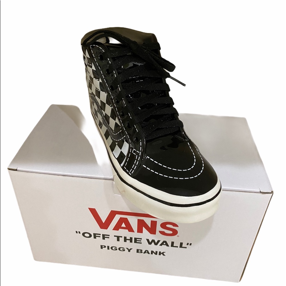 Vans Ceramic Piggy Bank SK8-HI Checker Shoes - Picture 3 of 6